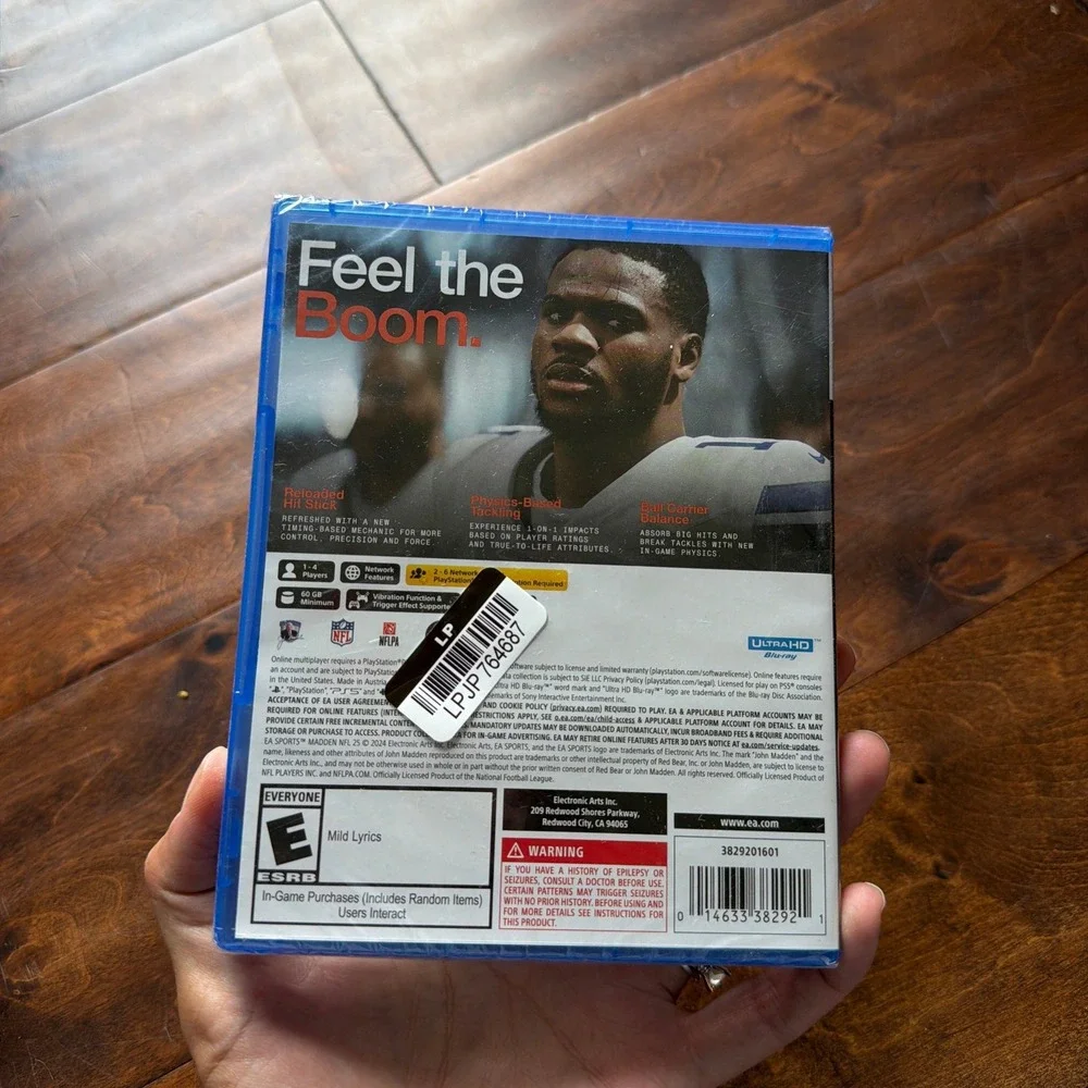 Madden NFL 25 Sony PlayStation 5 PS5 Brand New Factory Sealed 2024 Release